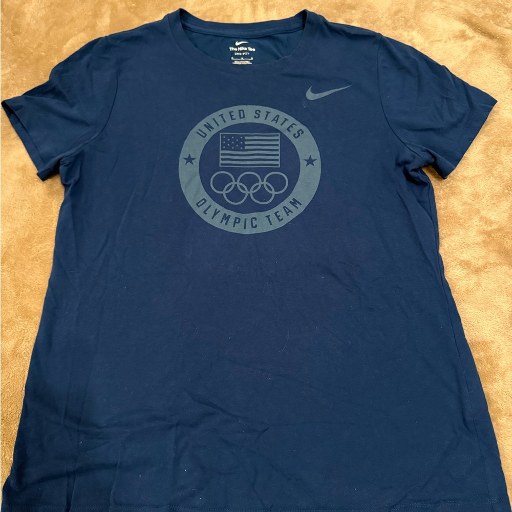 Nike Navy Blue Dri-FIT Tee